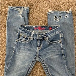 Girls Rock and Roll Jeans